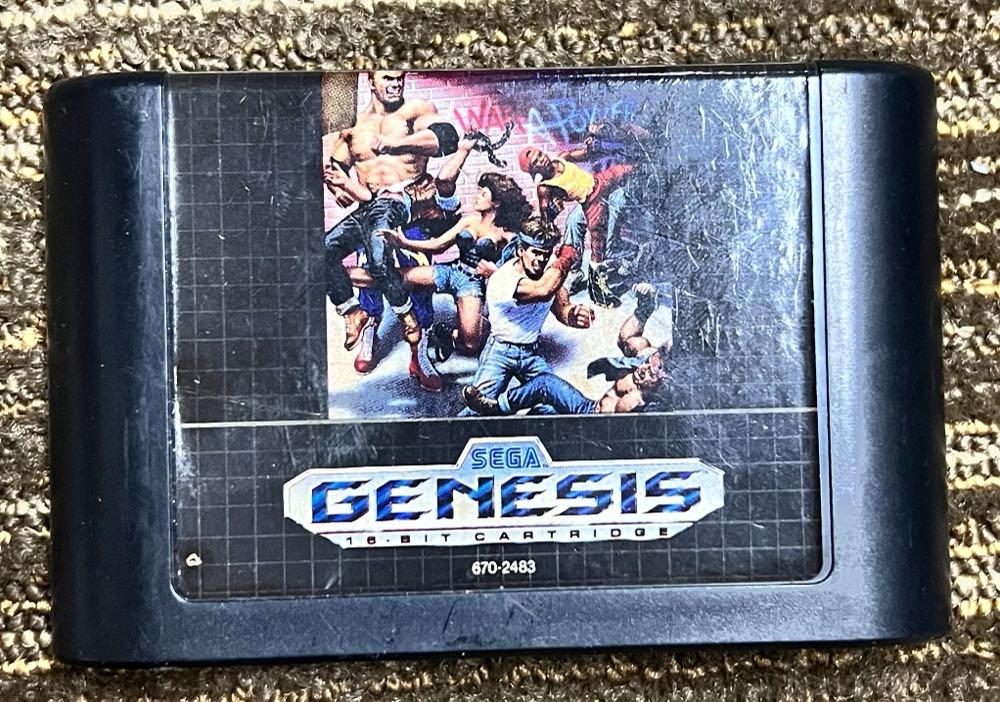 Streets of Rage 2 - Sega Genesis (Mega Drive) (Sega - 1-2) video game collectible [Barcode 010086010541] - Main Image 4