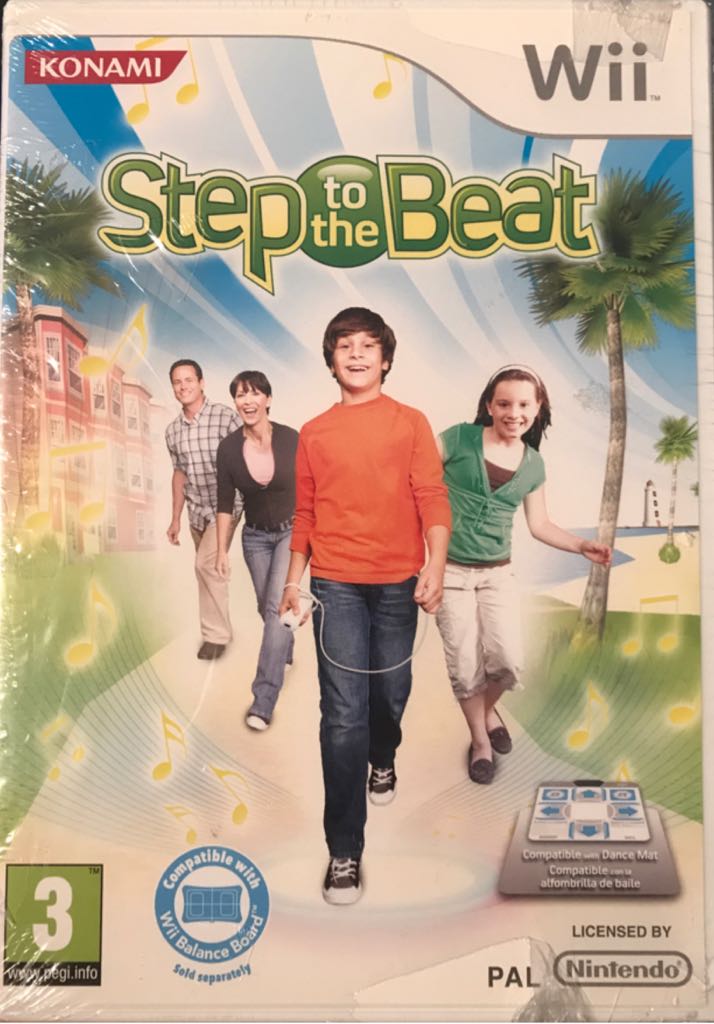 Step To The Beat - Nintendo Wii video game collectible [Barcode 5603625268456] - Main Image 1