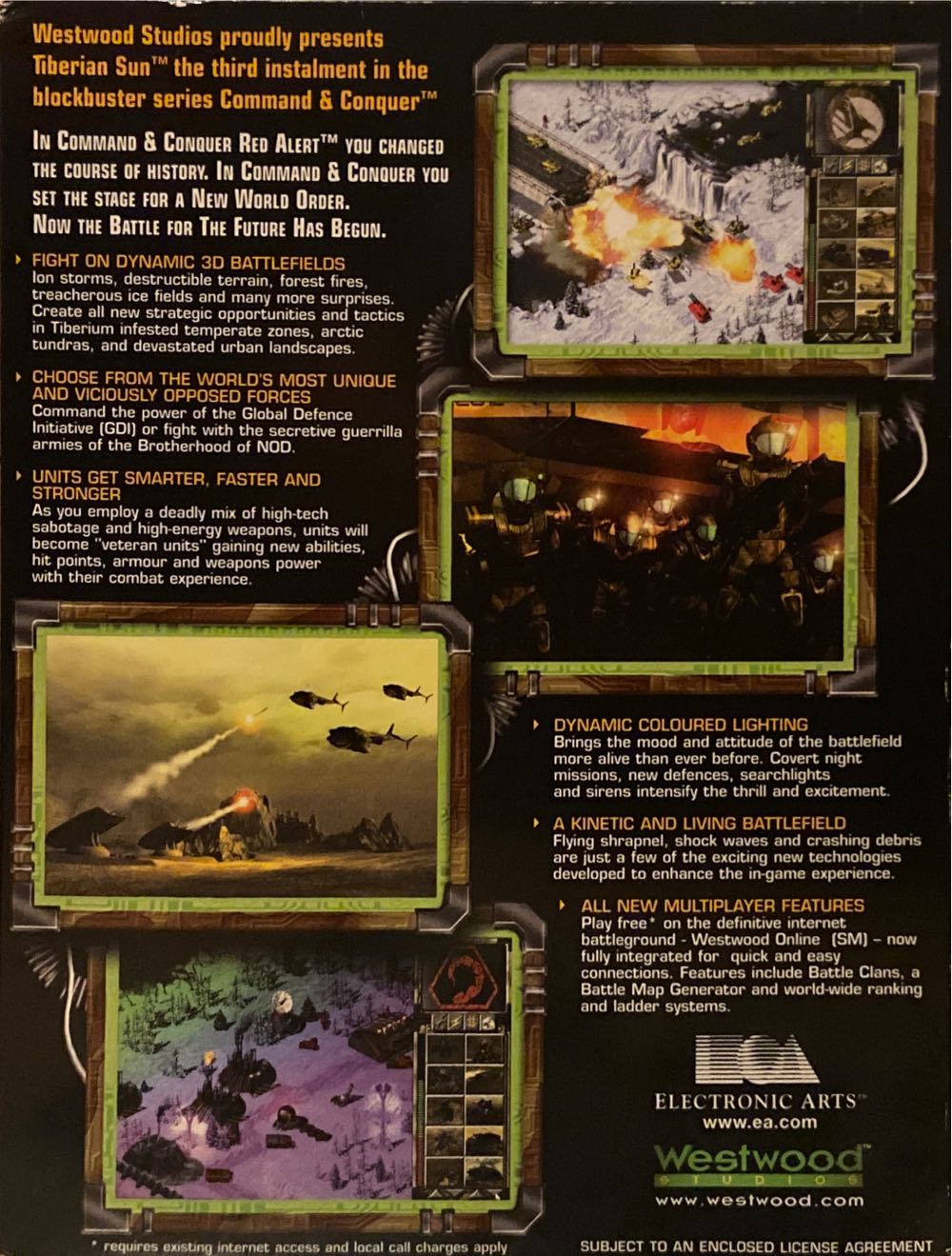 Command & Conquer Tiberian Sun - PC (Electronic Arts - 1) video game collectible [Barcode 5030930019990] - Main Image 2