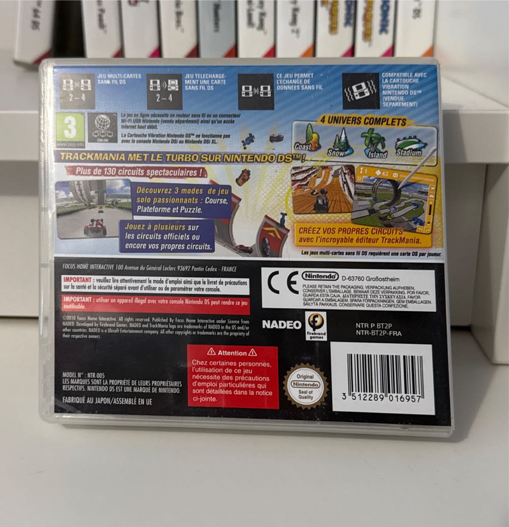 Trackmania Turbo - Nintendo DS (Focus Entertainment) video game collectible [Barcode 3512289016957] - Main Image 2