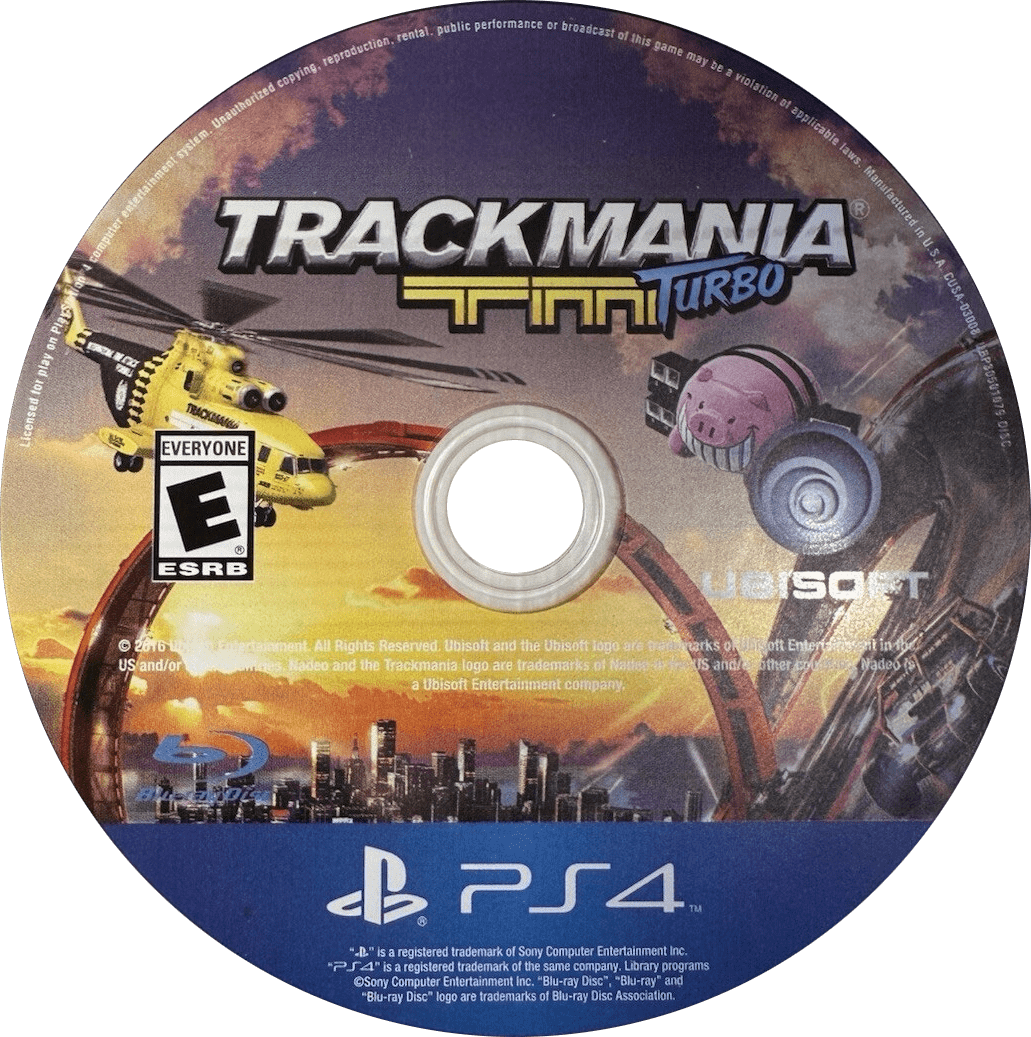 Trackmania Turbo - Sony PlayStation 4 (PS4) (Ubisoft - 100) video game collectible [Barcode 887256015817] - Main Image 3