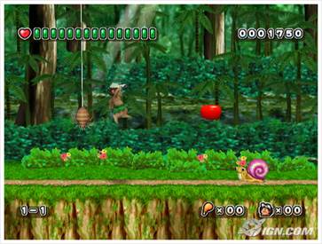 Adventure Island: The Beginning - Nintendo Wiiware (2) video game collectible - Main Image 2