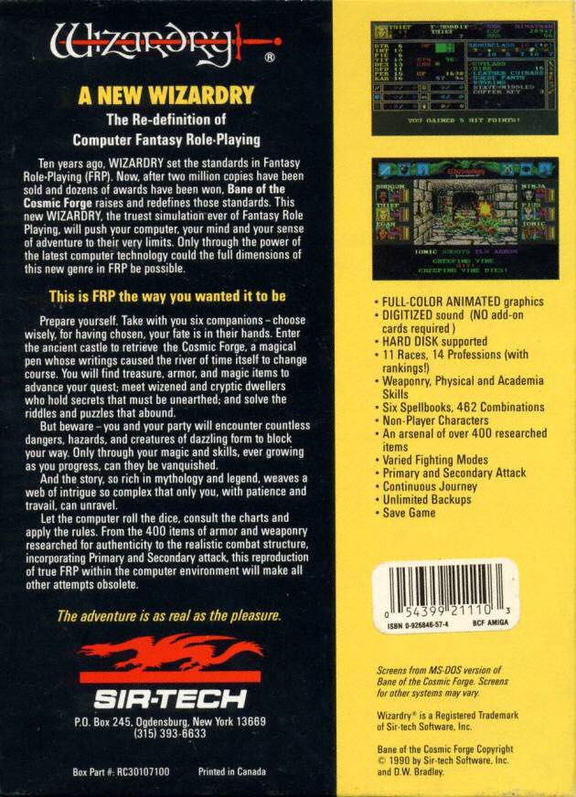 Wizardry VI: Bane Of The Cosmic Forge - CD Projekt GOG video game collectible - Main Image 2