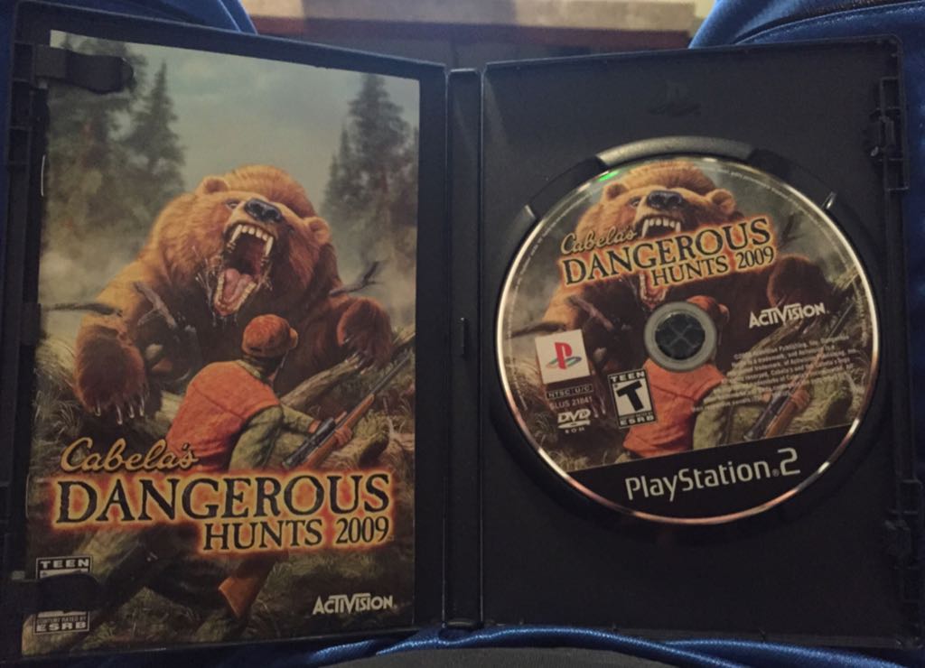 Cabela’S Dangerous Hunts 2009 - Sony PlayStation 2 (PS2) video game collectible - Main Image 2
