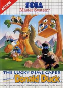 The Lucky Dime Caper Starring Donald Duck - Sega Master System (1) video game collectible - Main Image 1