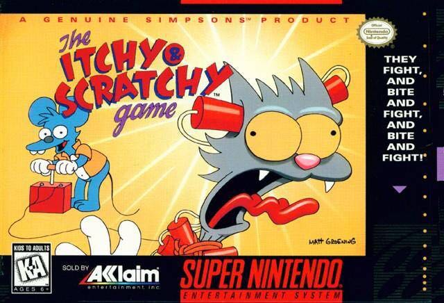 The Itchy & Scratchy Game video game collectible - Main Image 1