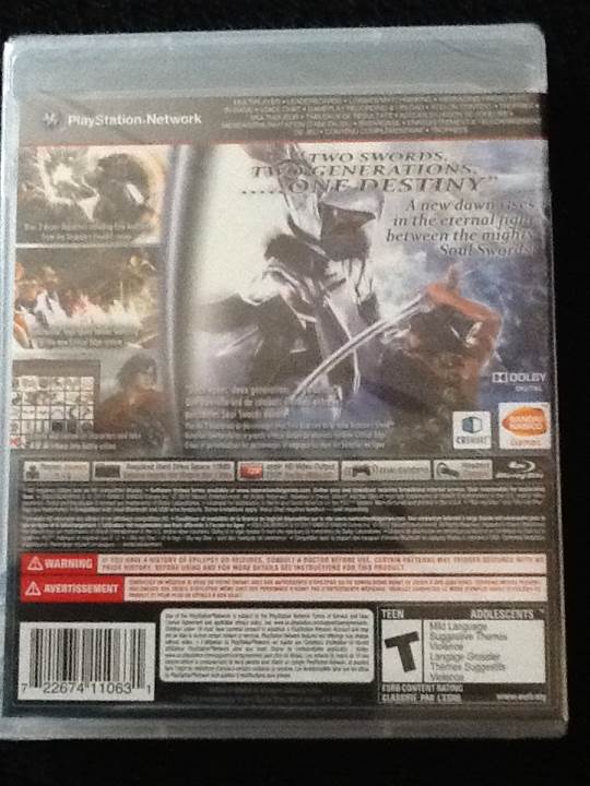 Soul Calibur V - Sony PlayStation 3 (PS3) (Bandai - 2) video game collectible - Main Image 2
