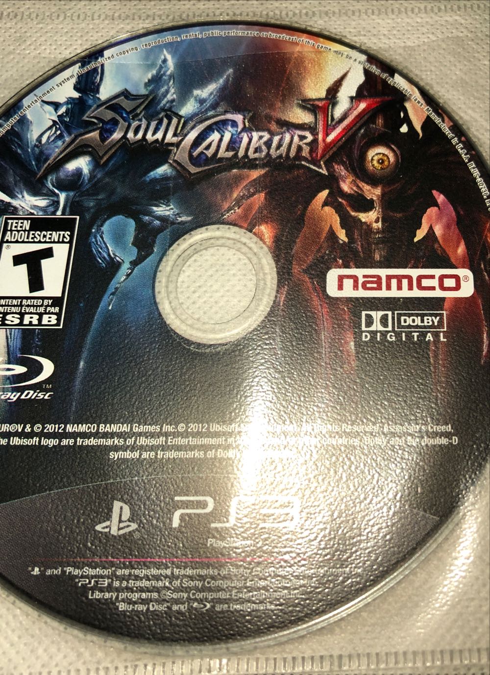 Soul Calibur V - Sony PlayStation 3 (PS3) (Bandai - 2) video game collectible - Main Image 4