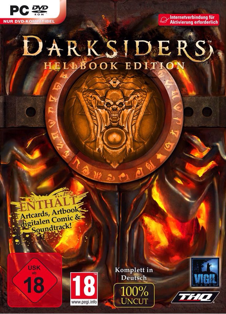 Darksiders - Hellbook Edition - PC (THQ - 1) video game collectible [Barcode 4005209135832] - Main Image 2