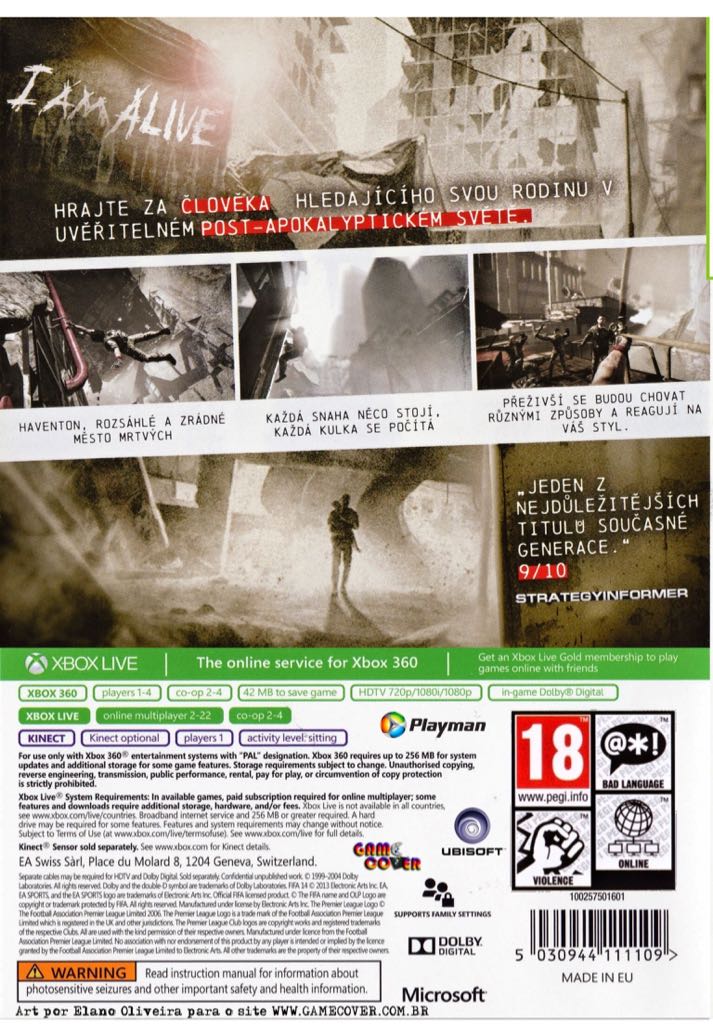 I Am Alive - Microsoft Xbox 360 video game collectible - Main Image 2