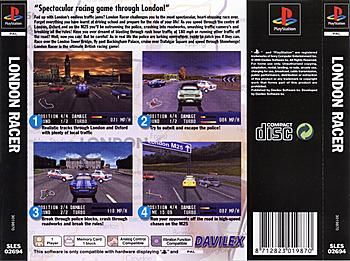 (2002) London Racer II - Sony PlayStation (Davilex - 1) video game collectible [Barcode 8712823036396] - Main Image 2