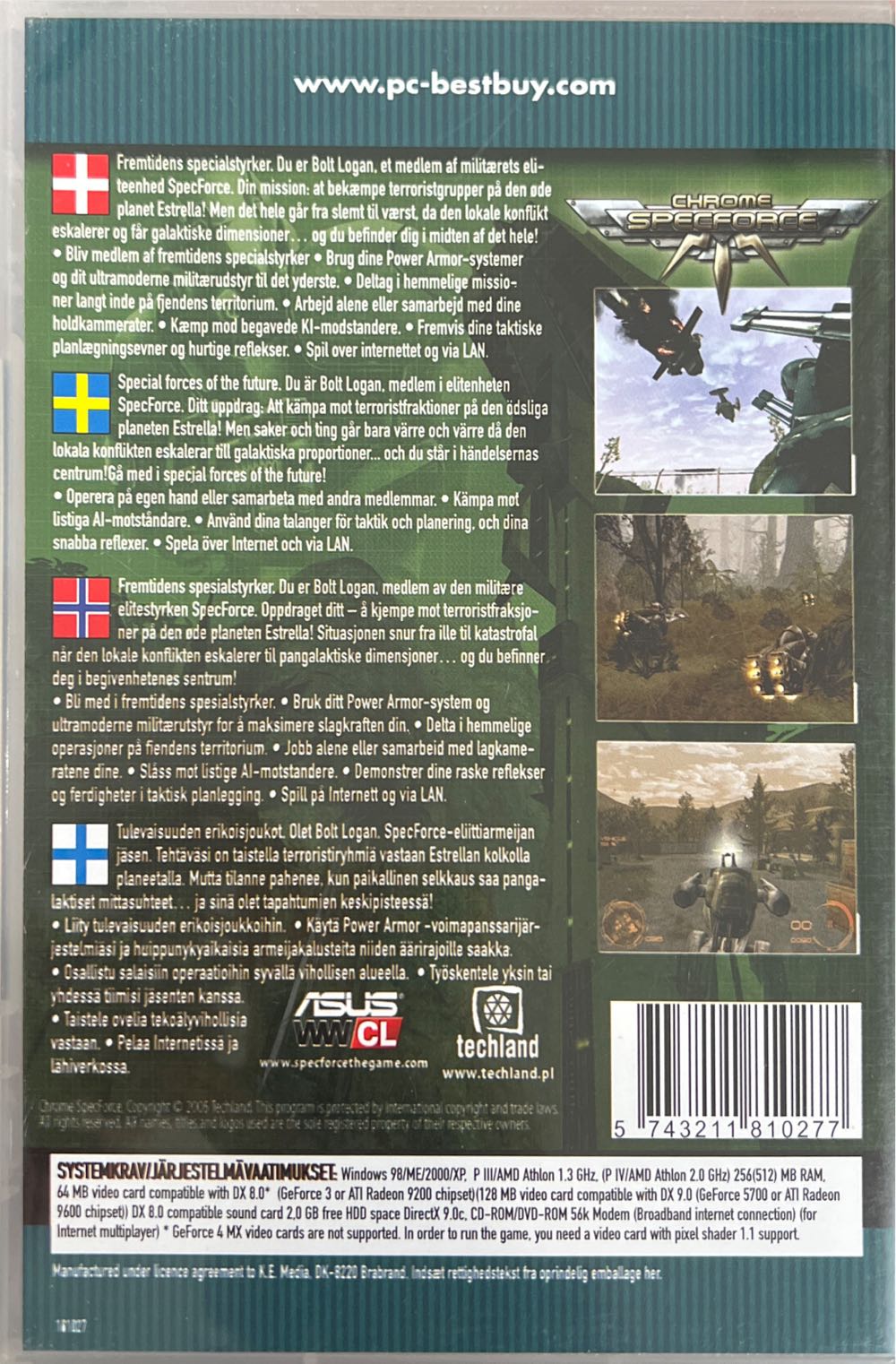 Chrome SpecForce - PC video game collectible - Main Image 2