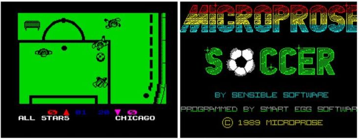 Microprose Soccer - Sinclair ZX Spectrum video game collectible - Main Image 2