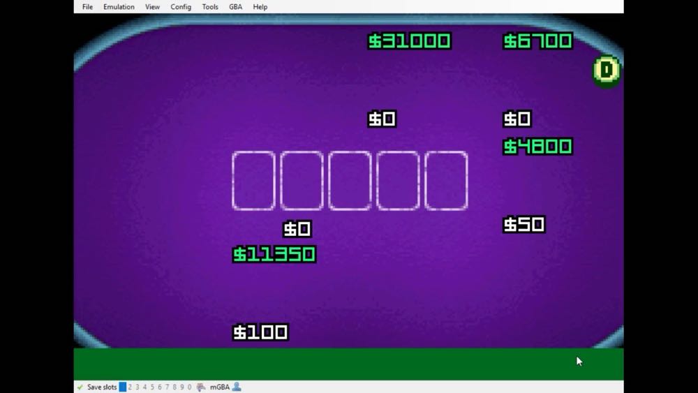 Texas Hold’em Poker - Nintendo Game Boy Advance (GBA) video game collectible - Main Image 4