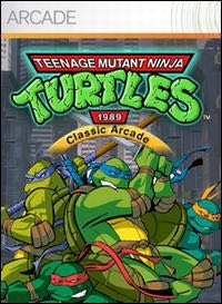 Teenage Mutant Ninja Turtles Arcade - Microsoft Xbox Live video game collectible - Main Image 1