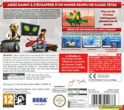 Crush 3D - Nintendo 3DS (Sega - 1) video game collectible [Barcode 5055277011773] - Main Image 2