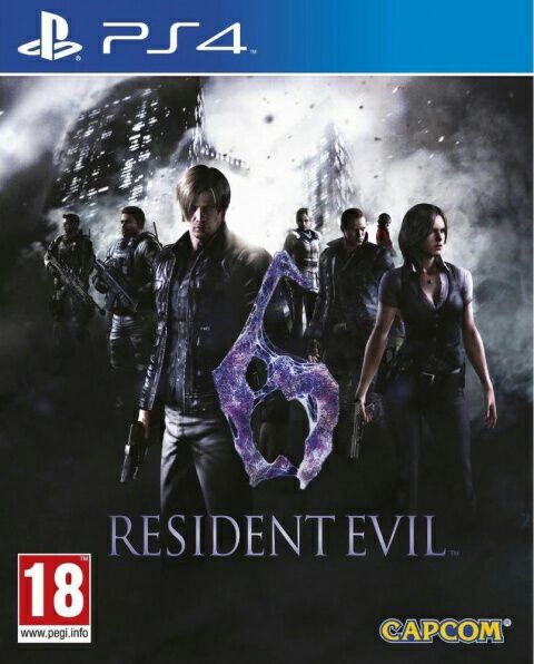 Resident Evil 6 - Sony PlayStation 4 (PS4) (Capcom - 1-2) video game collectible - Main Image 1