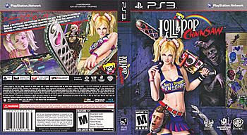 Lollipop Chainsaw - Sony PlayStation 3 (PS3) (Warner Bros - Interactive - 1) video game collectible [Barcode 9325336134238] - Main Image 2