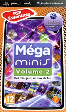 Mega Minis Volume 2 - Sony PlayStation Portable (PSP) video game collectible [Barcode 711719151388] - Main Image 1