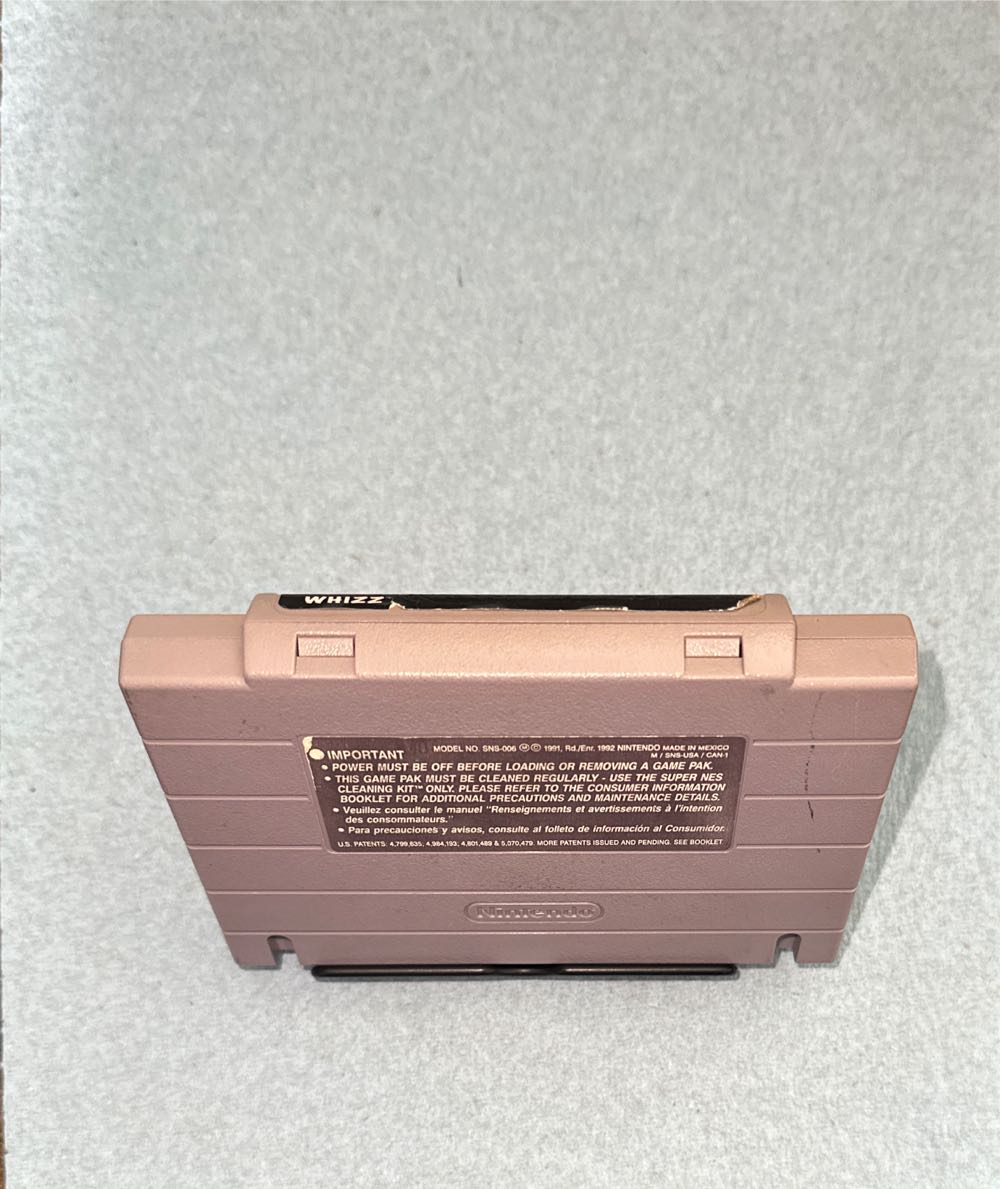 Whizz - Nintendo Super Nintendo Entertainment System (SNES) video game collectible - Main Image 4