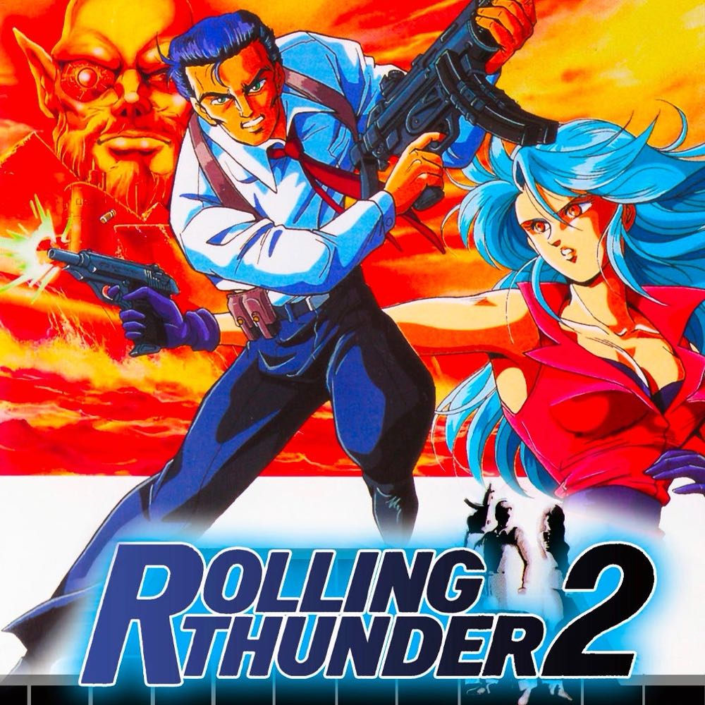 Rolling Thunder 2 - Sega Genesis (Mega Drive) (Namco Hometek - 2) video game collectible [Barcode 722674020114] - Main Image 3