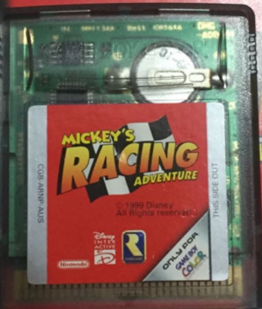Mickey’s Racing Adventure - Nintendo Game Boy (Nintendo - 1) video game collectible [Barcode 045496731014] - Main Image 3