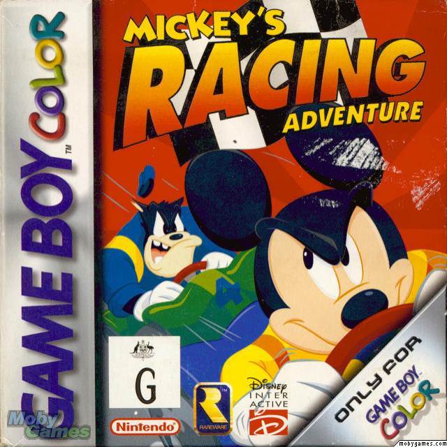 Mickey’s Racing Adventure - Nintendo Game Boy Color (Disney Interactive) video game collectible - Main Image 1