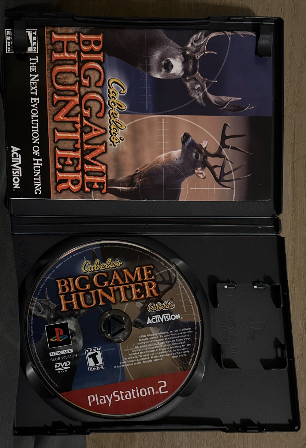 Cabela’s Big Game Hunter - Sony PlayStation 2 (PS2) (Activision - 1) video game collectible [Barcode 047875750012] - Main Image 3