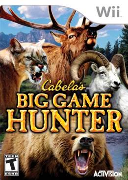 Cabela’s Big Game Hunter - Nintendo Wii (Activision - 1) video game collectible [Barcode 047875754416] - Main Image 1