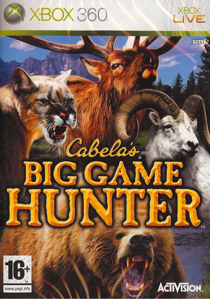 Cabela’s Big Game Hunter