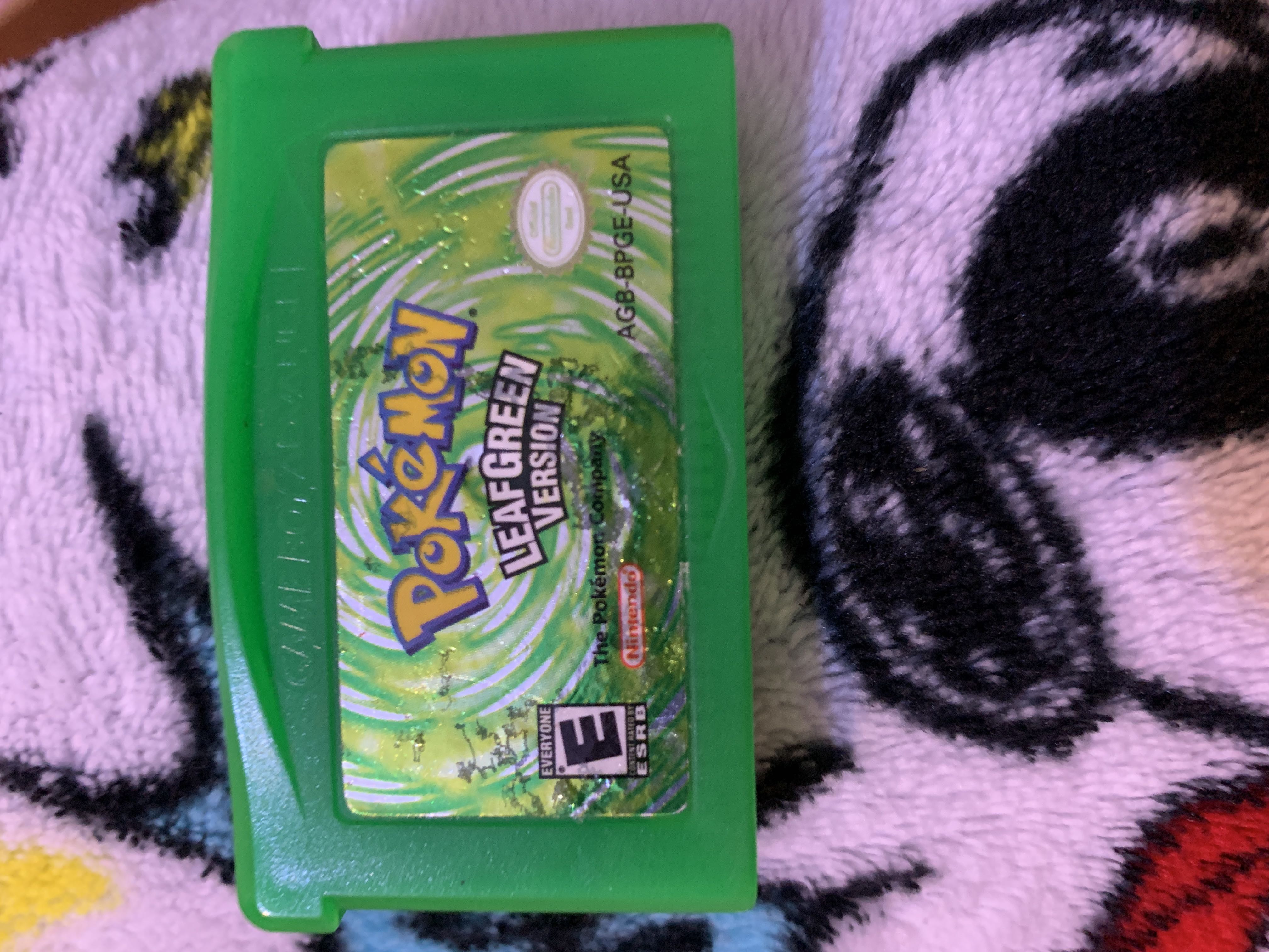 Pokémon Leaf Green - Nintendo Game Boy Advance (GBA) (GameFreak - 1) video game collectible - Main Image 3