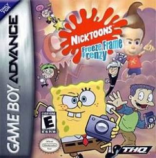 Nicktoons Freeze Frame Frenzy - Nintendo Game Boy Advance (GBA) (THQ) video game collectible - Main Image 1