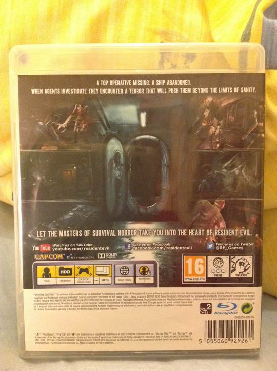 Resident Evil: Revelations - Sony PlayStation 3 (PS3) (Capcom - 1) video game collectible [Barcode 5055060929261] - Main Image 2