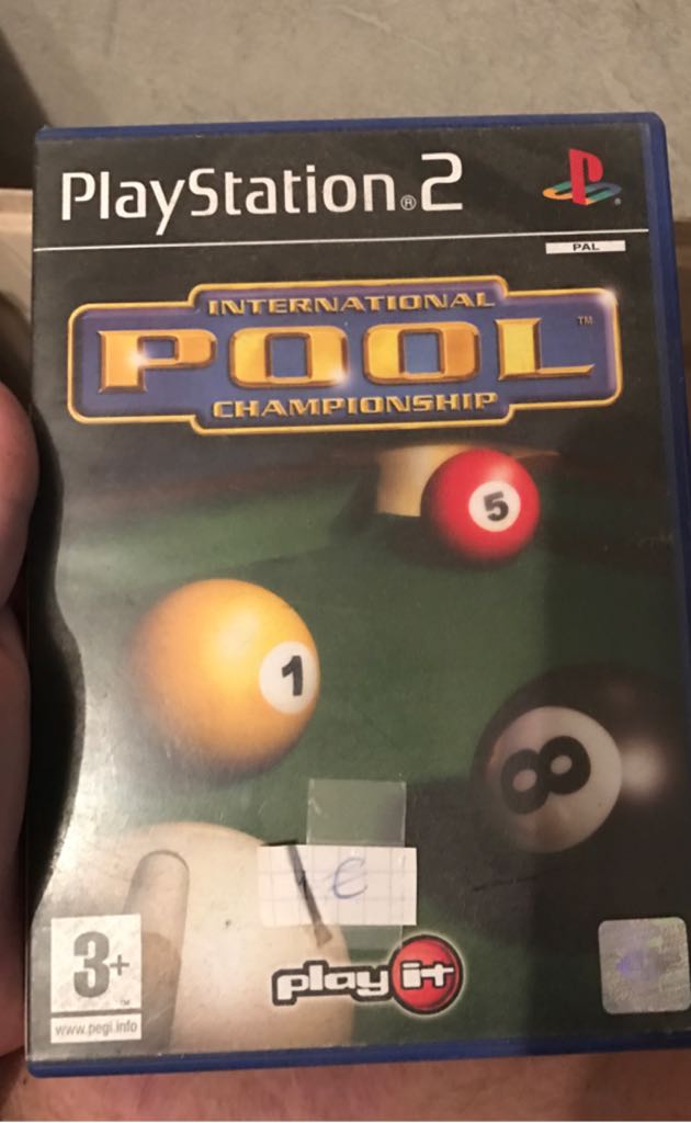 International Pool Championship - Sony PlayStation 2 (PS2) video game collectible [Barcode 5060057020968] - Main Image 1