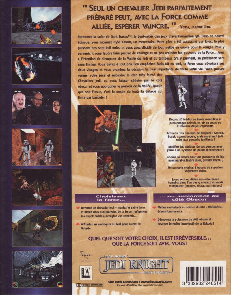 Star Wars Jedi Knight I: Dark Forces II - Valve Steam (1) video game collectible - Main Image 2