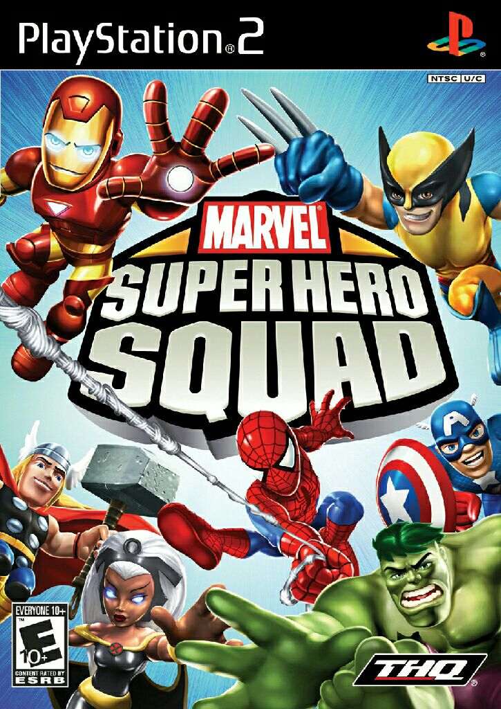 Marvel Superhero Squad - Sony PlayStation 2 (PS2) video game collectible - Main Image 1