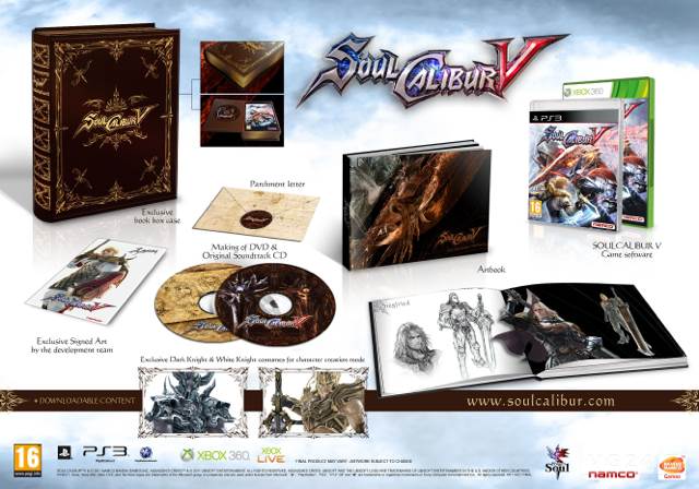 Soul Calibur V: Collector’s Edition - Microsoft Xbox 360 (Namco Bandai - 1-6) video game collectible [Barcode 3391891960830] - Main Image 2