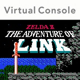 Legend of Zelda II: The Adventures of Link, The - Nintendo 3DS Virtual Console video game collectible - Main Image 1