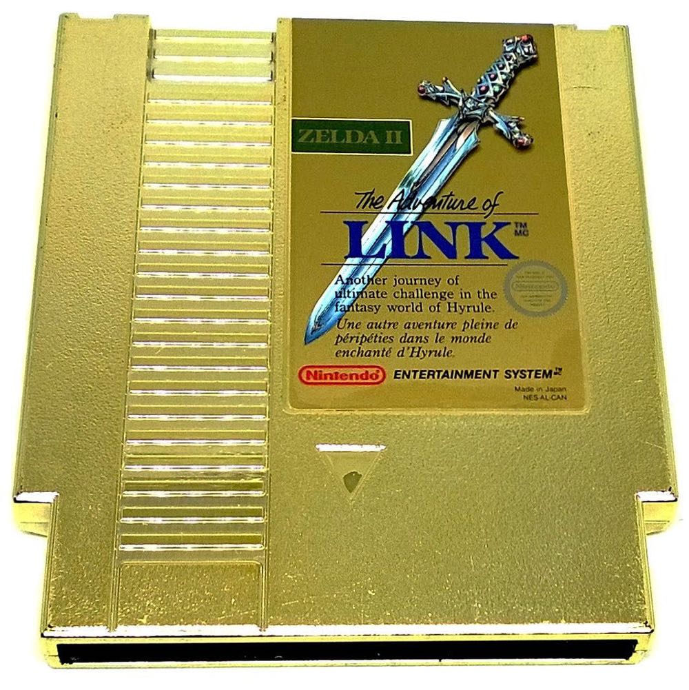 Zelda II: Adventure of Link - Nintendo Entertainment System (NES) (Nintendo - 1) video game collectible - Main Image 2