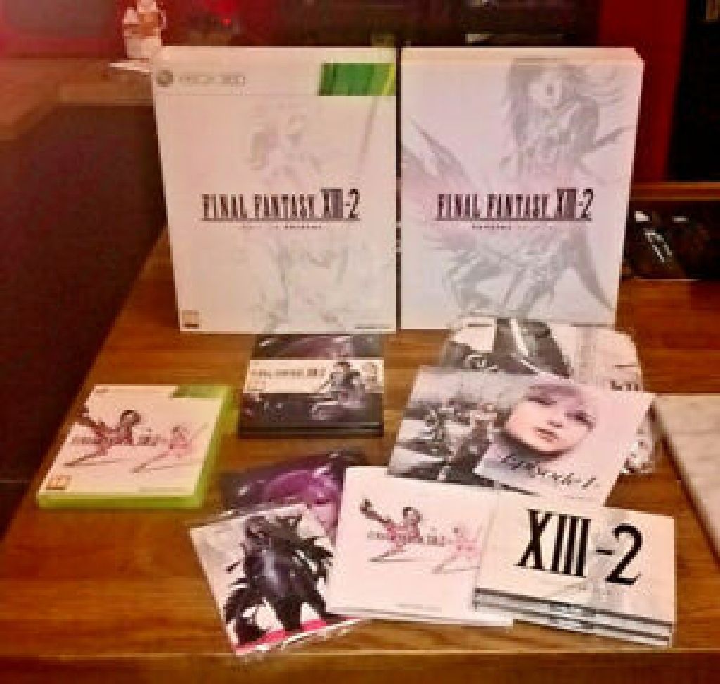 Final Fantasy XIII-2 Crystal Edition - Microsoft Xbox 360 (Square Enix - 1) video game collectible [Barcode 5021290049420] - Main Image 2