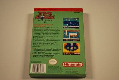 Star Tropics II: Zoda’s Revenge - Nintendo Entertainment System (NES) video game collectible - Main Image 2