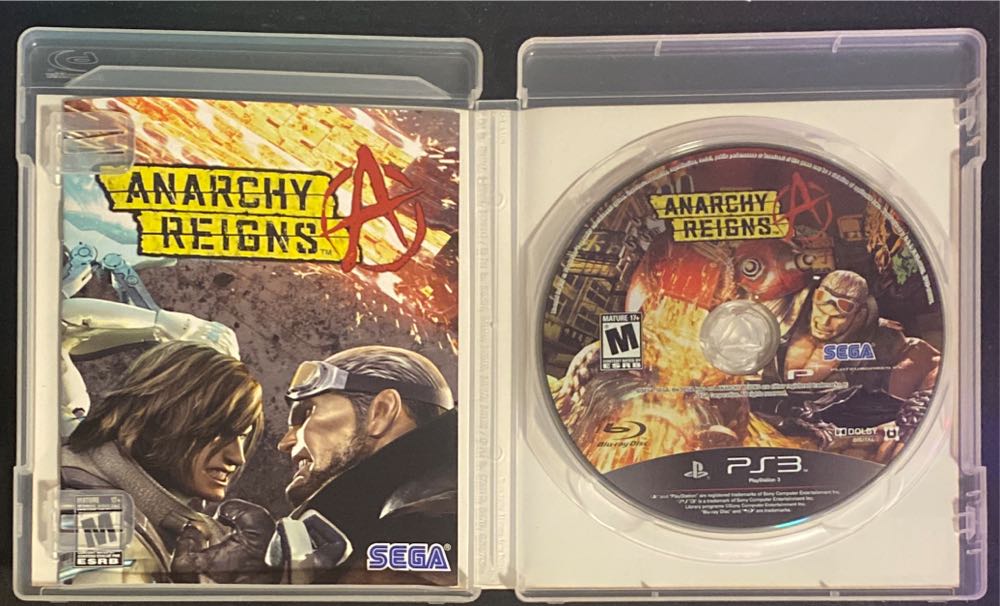 Anarchy Reigns - Sony PlayStation 3 (PS3) (Sega - 12) video game collectible [Barcode 010086690545] - Main Image 3