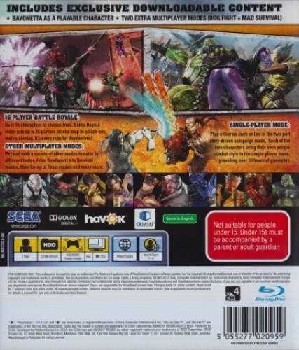 Anarchy Reigns - Sony PlayStation 3 (PS3) (Sega - 1) video game collectible - Main Image 2