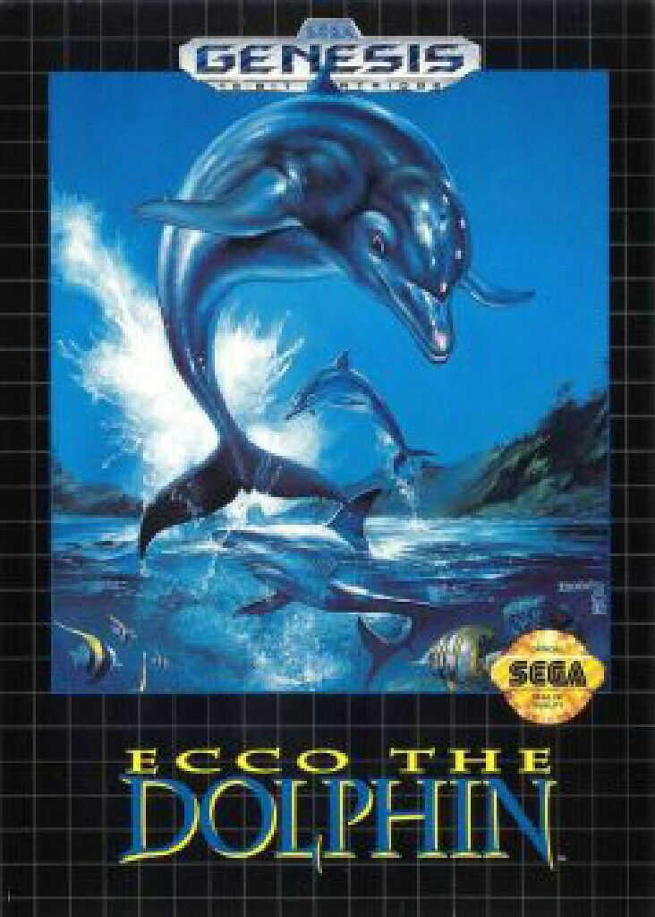 Ecco The Dolphin - Sega Genesis (Mega Drive) (Sega - 1) video game collectible - Main Image 1