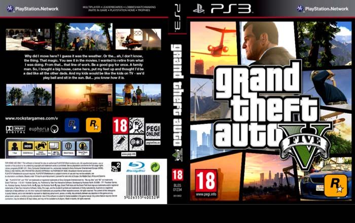 Gta 5 - Sony PlayStation 3 (PS3) (4) video game collectible - Main Image 2