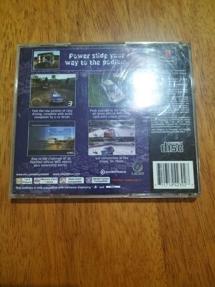 WRC Arcade - Sony PlayStation (Sony Computer Entertainment) video game collectible - Main Image 2