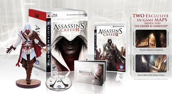 Assassin’s Creed 2 Black Edition - Sony PlayStation 3 (PS3) (Ubisoft - 1) video game collectible [Barcode 3307211669703] - Main Image 2