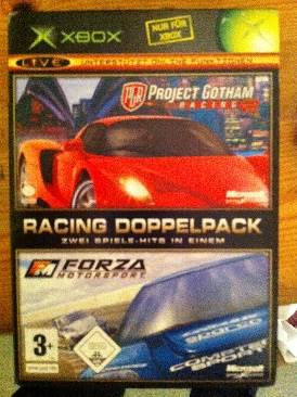 Racing Double Pack - Microsoft Xbox video game collectible [Barcode 882224136594] - Main Image 1