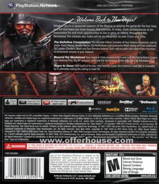 Fallout: New Vegas - Ultimate Edition - Sony PlayStation 3 (PS3) (Bethesda Softworks - 1) video game collectible [Barcode 093155125926] - Main Image 2