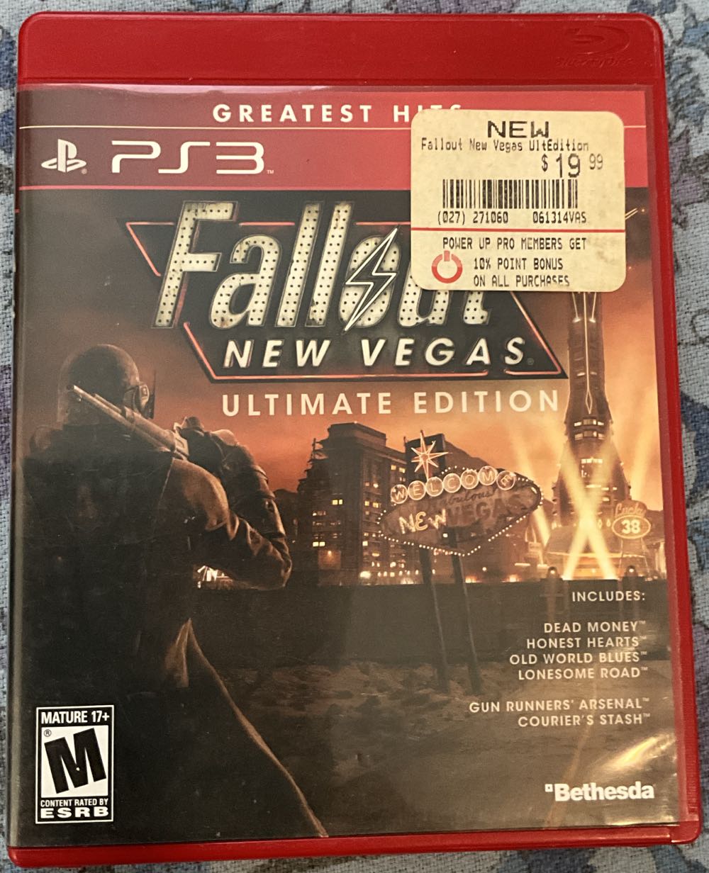 Fallout: New Vegas - Ultimate Edition - Sony PlayStation 3 (PS3) (Bethesda Softworks - 1) video game collectible [Barcode 093155125926] - Main Image 5